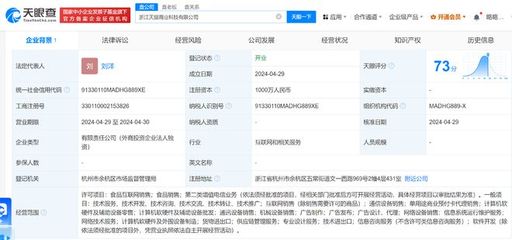天猫在杭州成立商业科技公司